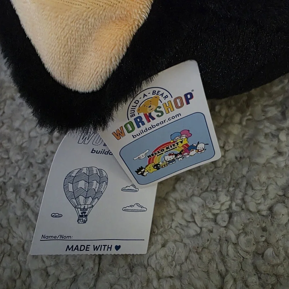 Build-A-Bear Sanrio Chococat Black Cat with matching Sleeper- BNWT 2024